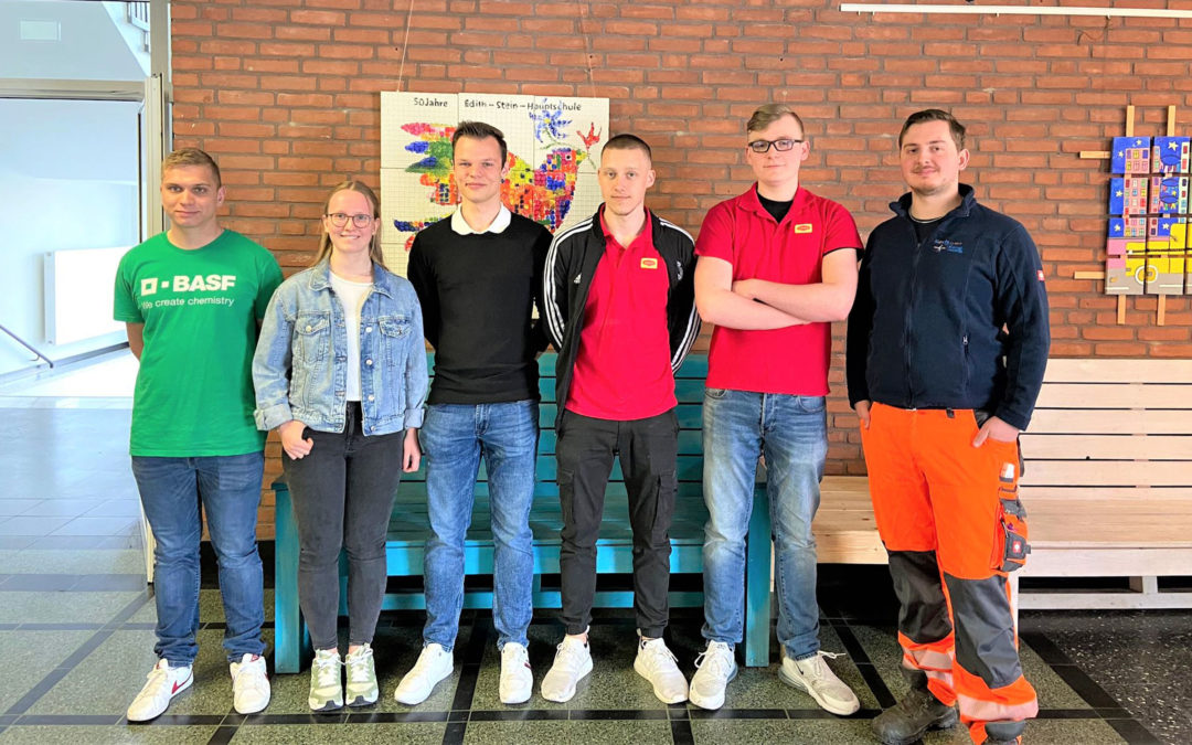 Erster Einsatz für die Ausbildungsbotschafter in Senden