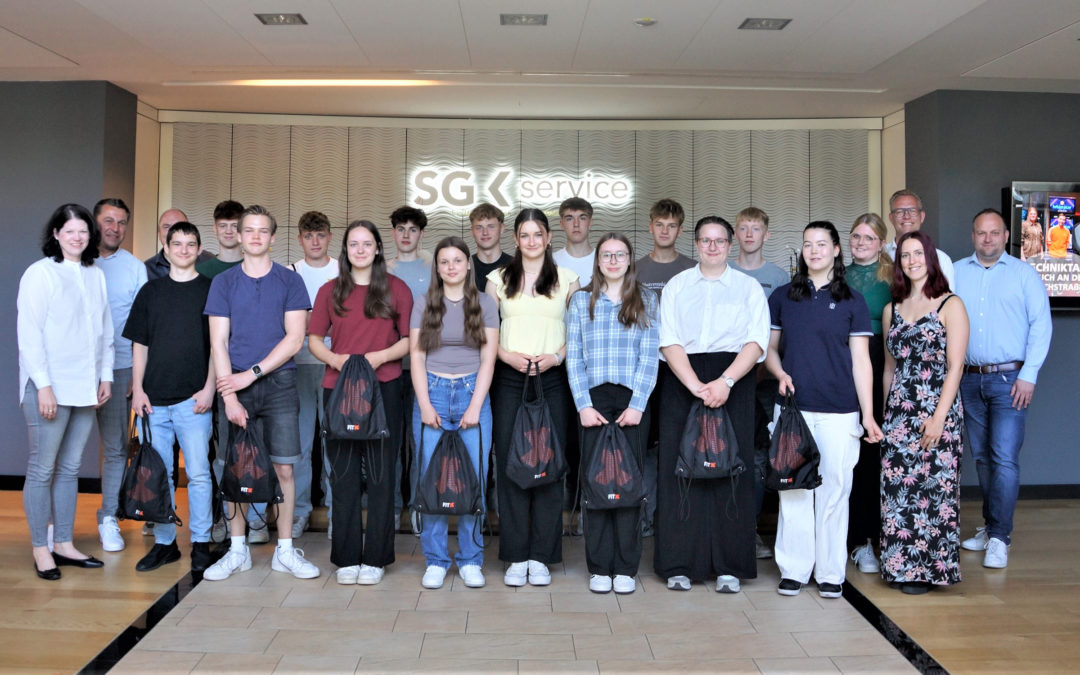 Schülerinnen und Schüler zu Gast bei der SCHMIDT.GRUPPE: Projekt Zukunft