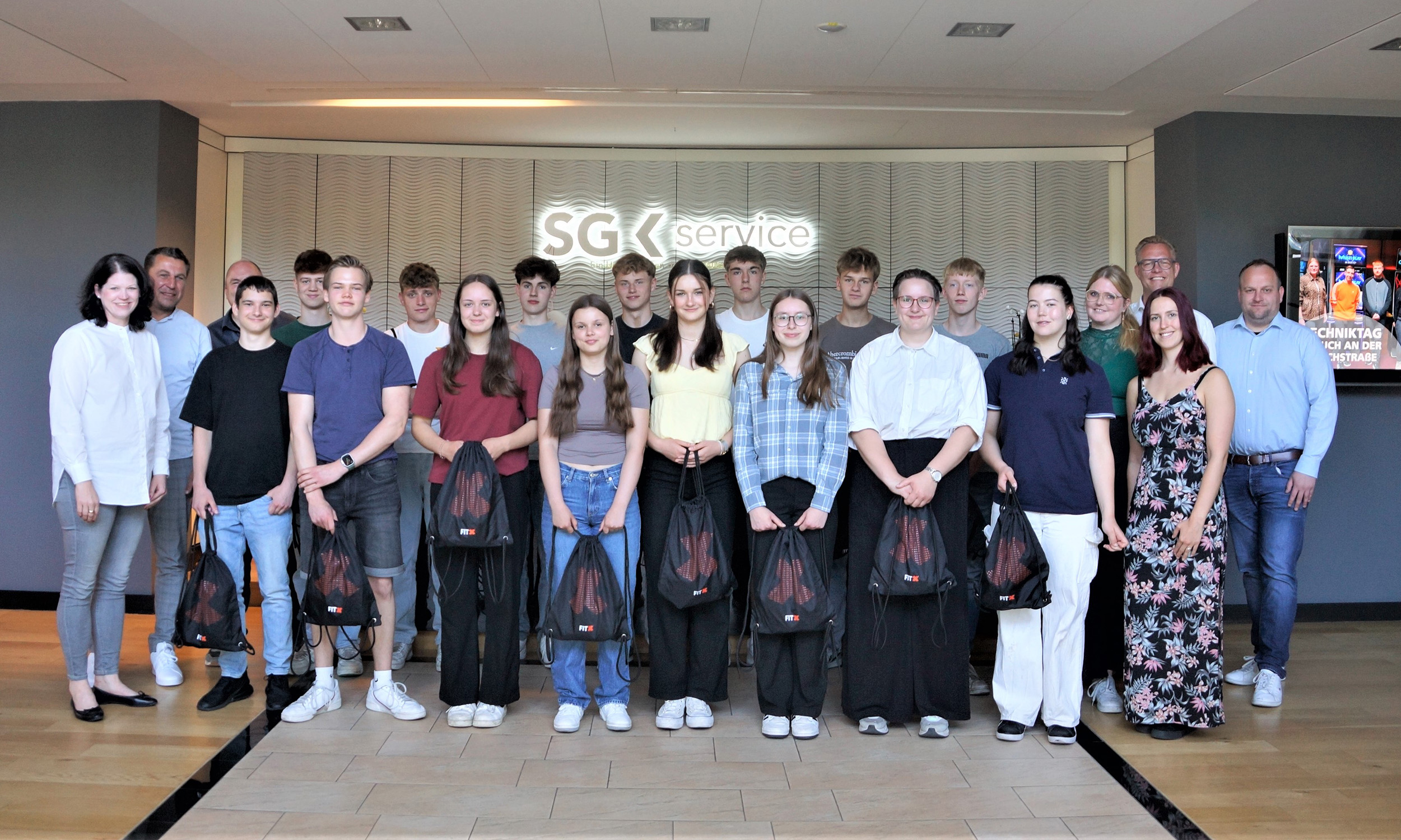 Schülerinnen und Schüler zu Gast bei der SCHMIDT.GRUPPE: Projekt Zukunft