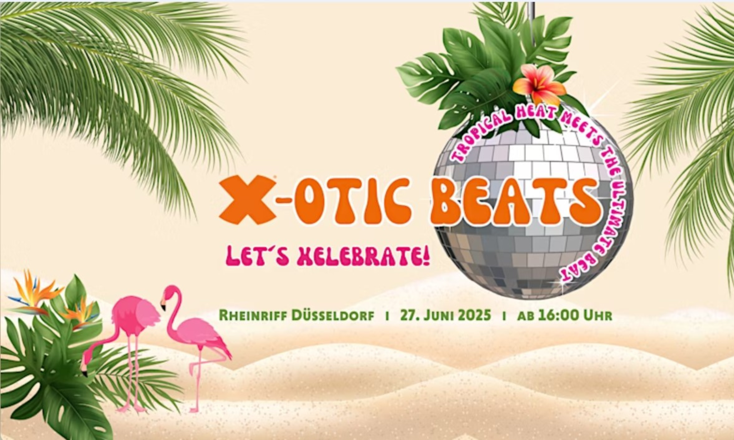 FitX Sommerfest 2025: X-otic Beats – Tropical Heat Meets the Ultimate Beat!