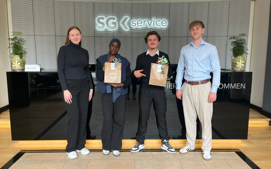 Internationale Praktikanten bei der SG Service GmbH